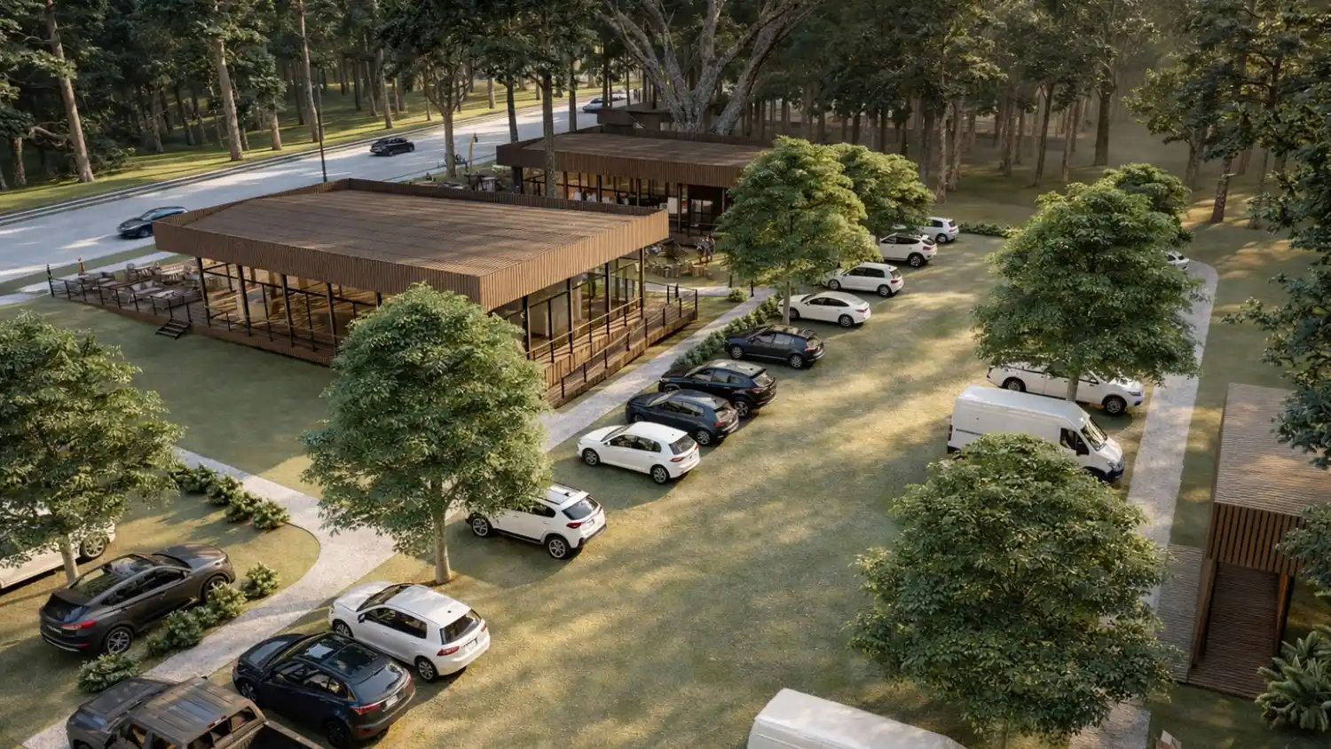 Render. El proyecto difundido por el municipio apunta a cambiar la cara al sector