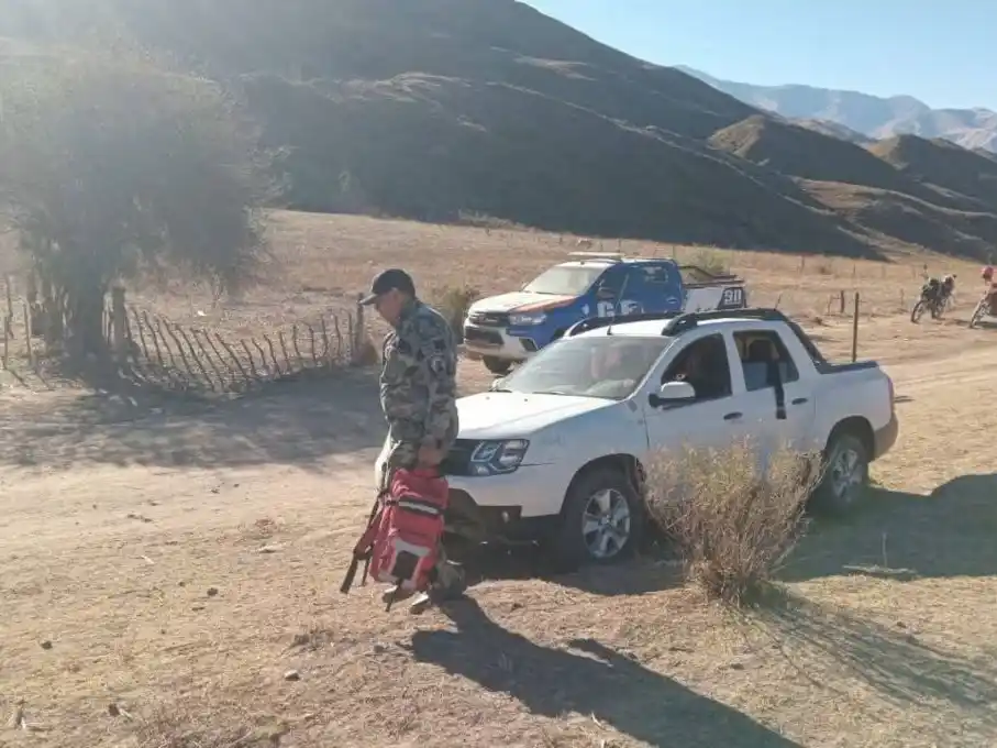 La Policía de Catamarca encontró al chico que estaba desaparecido. (Foto: Andalgalá al instante)