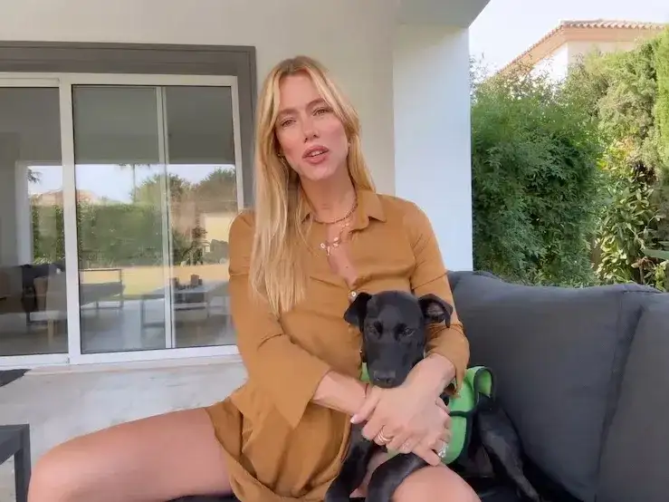 “Los criaderos son un negocio, explotan a las perras a parir y parir para sacar plata de esos cachorros”, aseveró la modelo