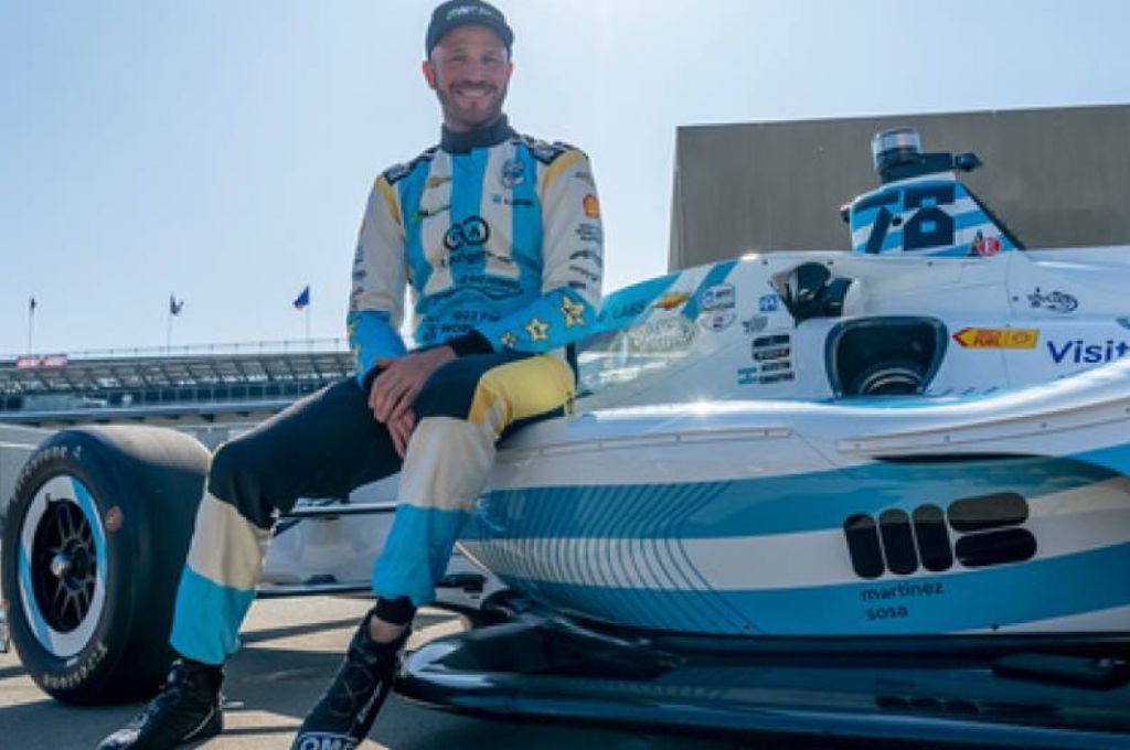 Este fin de semana Agustín Canapino correrá en el IndyCar de Detroit