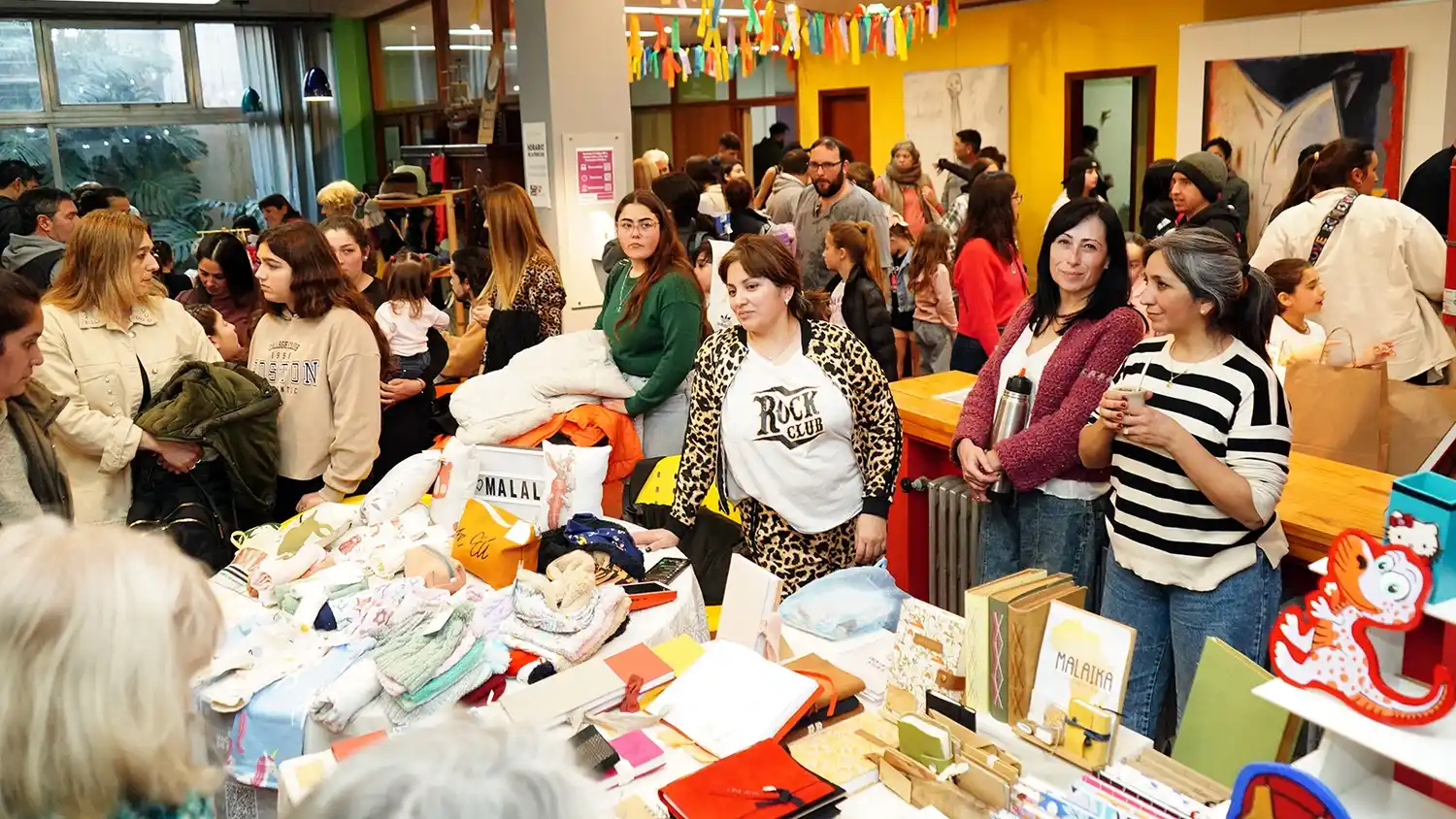 Variedad de productos. Se expusieron en la sala multiespacio