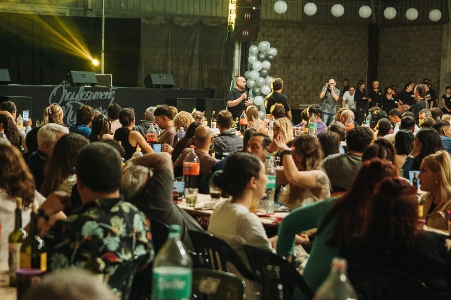 La cena de los municipales en Baradero.
