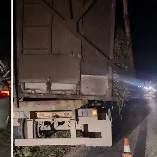 Cuatro santiagueños murieron al chocar contra un camión cañero en una ruta de Tucumán