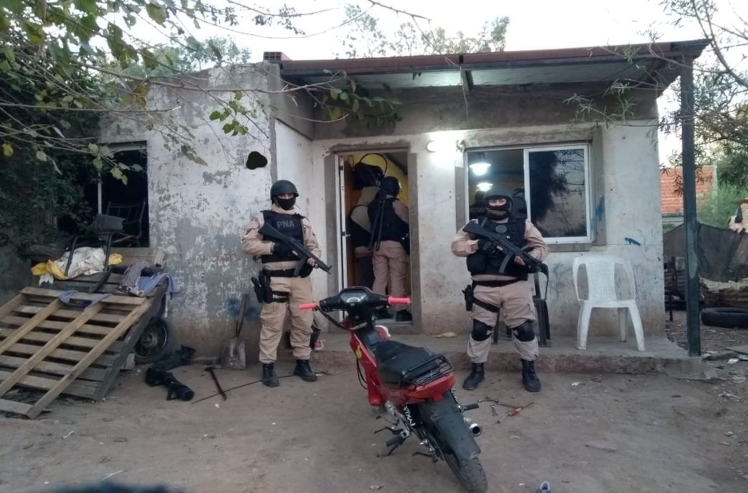 Golpe al narcotráfico en Santa Fe