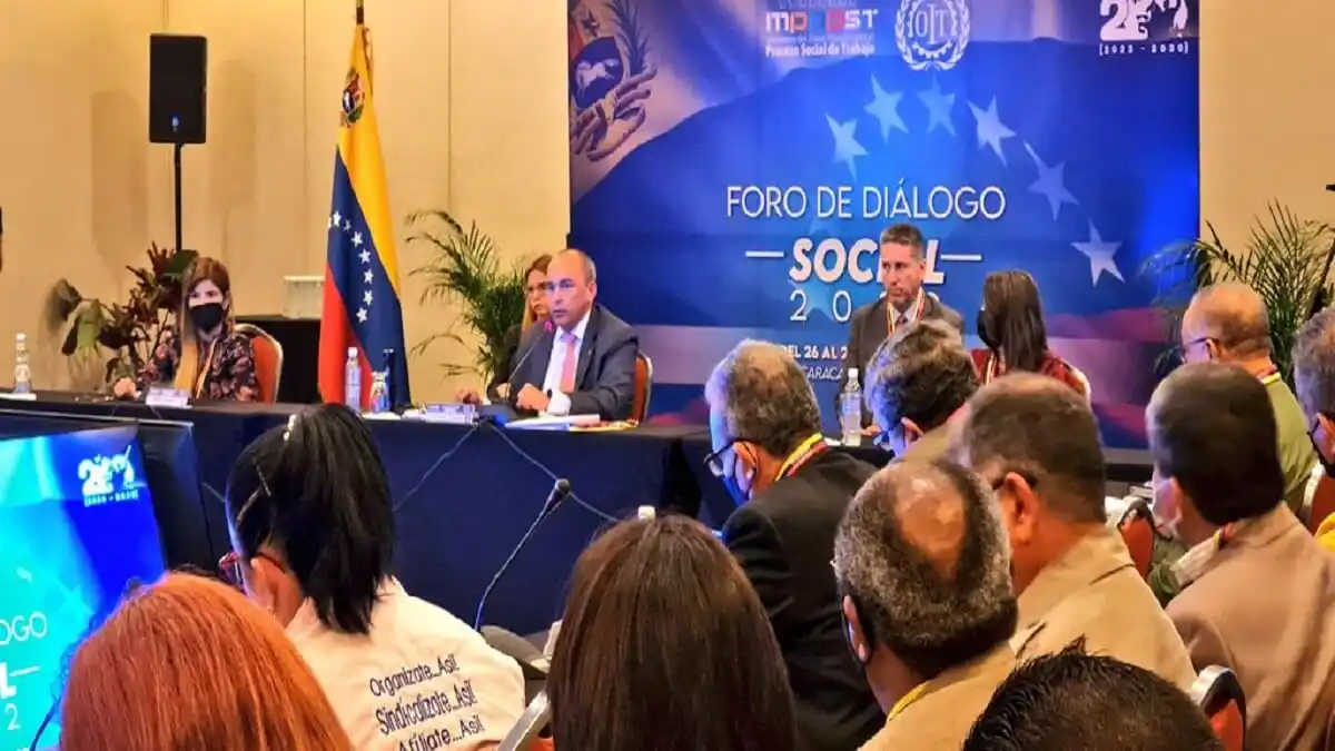 ¡CIRCO MONTADO por Maduro! Trabajadores denuncian «falsedad» del Foro Social con la OIT