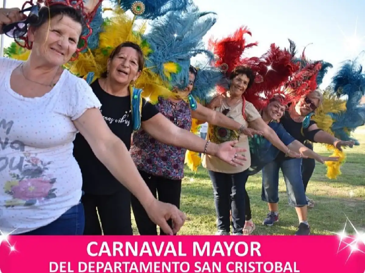  Suardi será sede de la 1° edición del Carnaval del Adulto Mayor