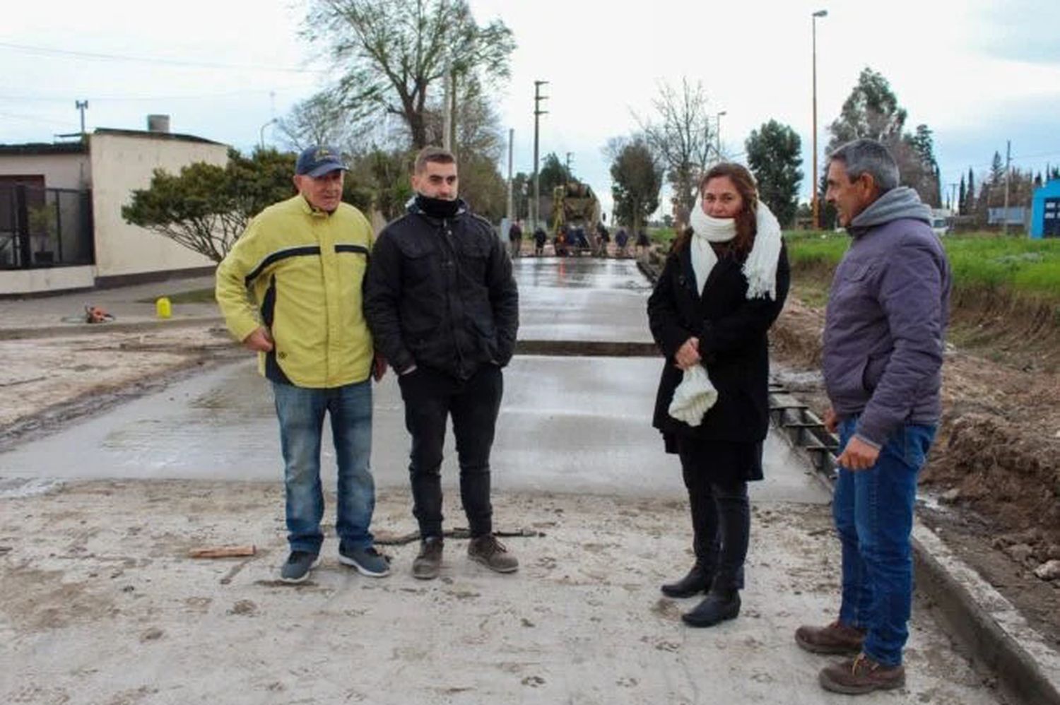 Continúan a buen ritmo obras de pavimentación en el barrio ATEPAM