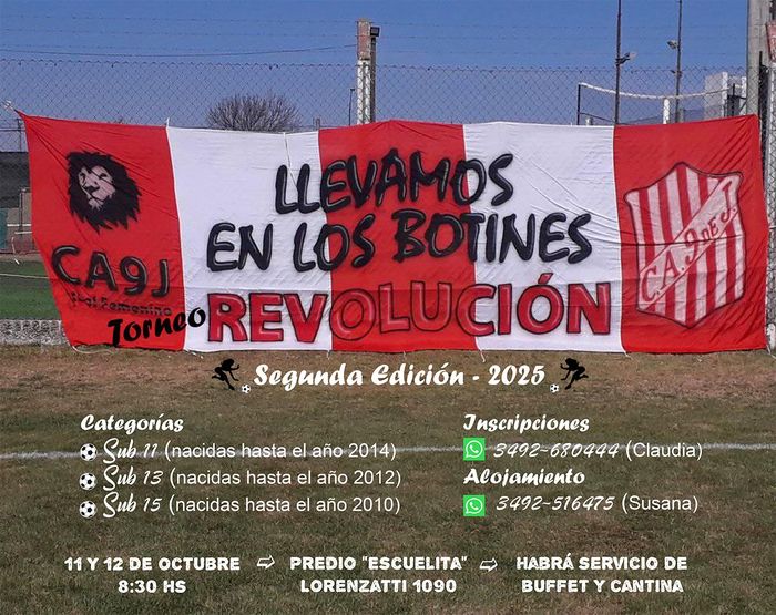 futbol femenino torneo revolución 9 de julio - 6