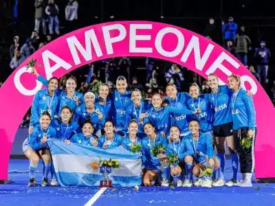 El hockey argentino en lo más alto.