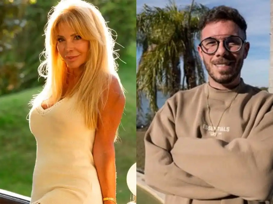 Graciela Alfano y su nuevo novio, el DJ Fer Palacio.