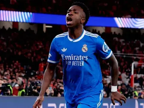 Vinicius y su lucha constante contra el racismo y la discriminación. Foto:AP