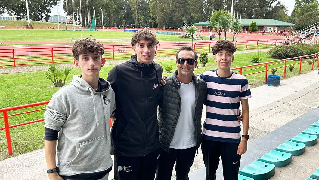 Notable labor de atletas en el “Justo Román” en Mar del Plata