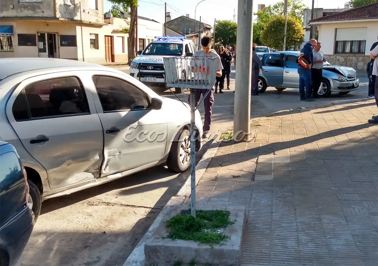 Choque en 56 y 49