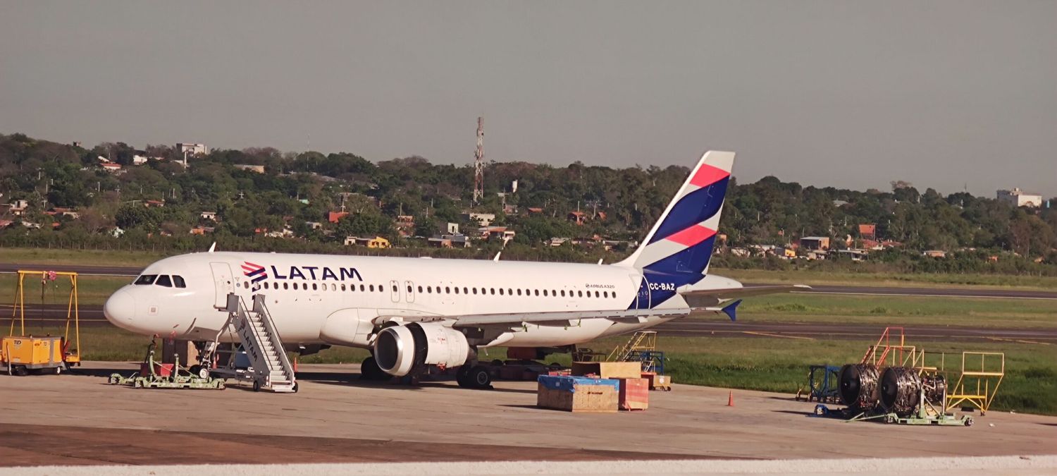 LATAM: Storm-damaged aircraft remains in Paraguay