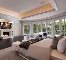 Esta es una de las habitaciones del ex boxeador