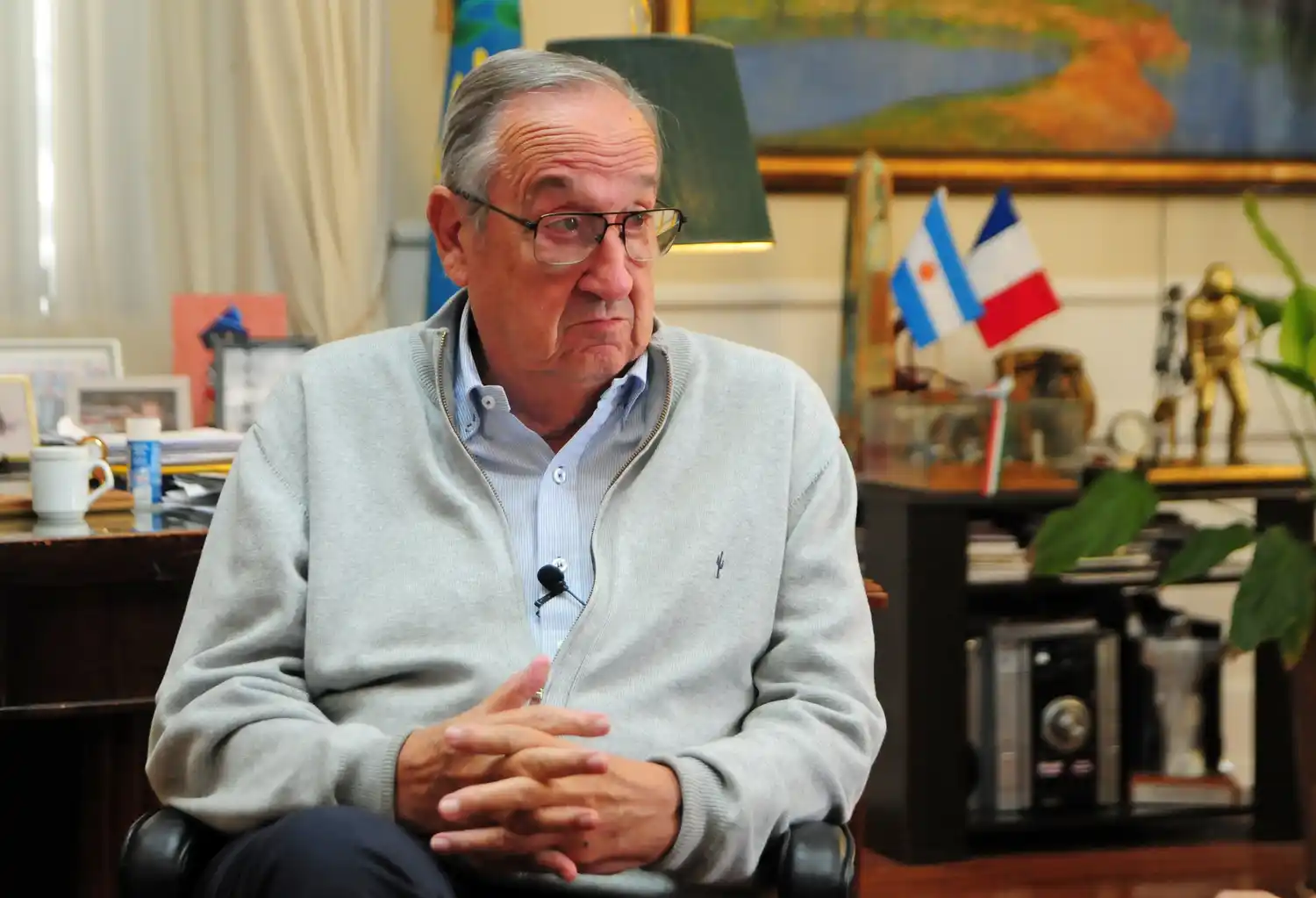 Las reelecciones y la incomodidad de Lunghi ante sus correligionarios