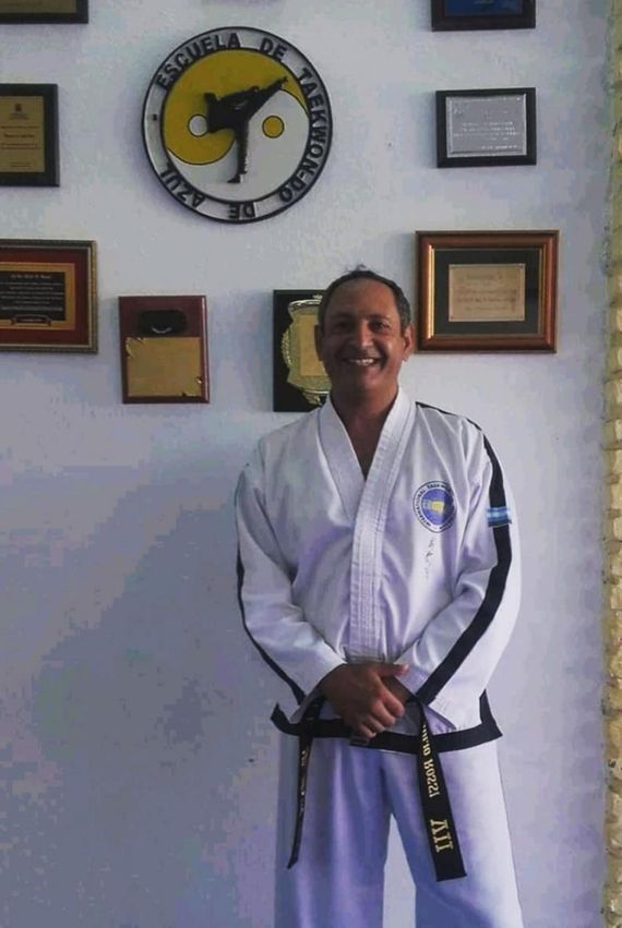 Mesa examinadora en taekwondo