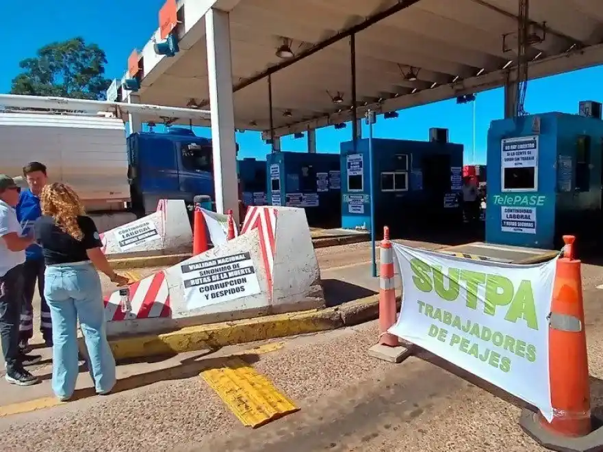 Peajes gratuitos en importantes rutas tras el fin de concesión: incertidumbre laboral para 500 trabajadores