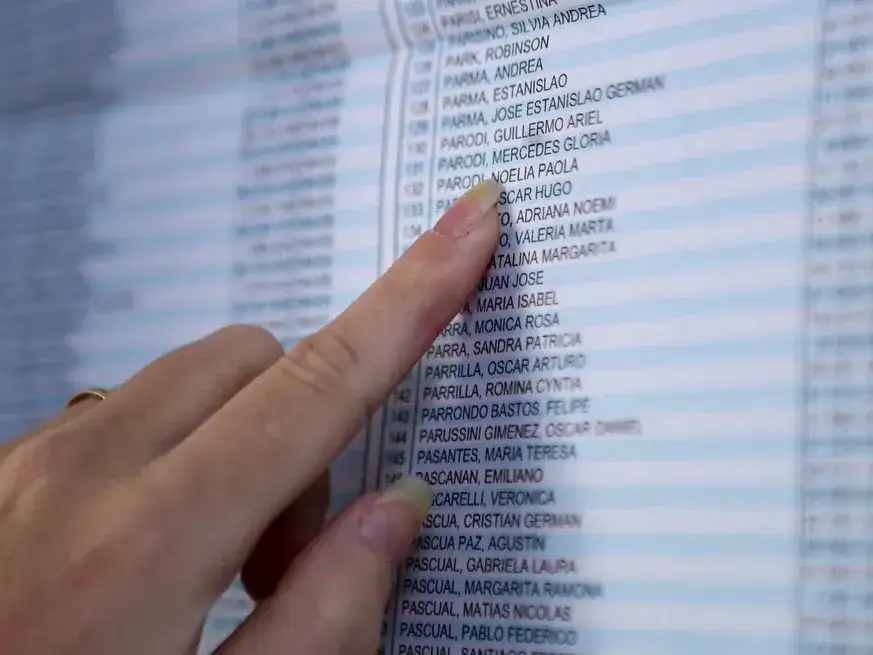 Están habilitados para votar 2.842.361 santafesinos.