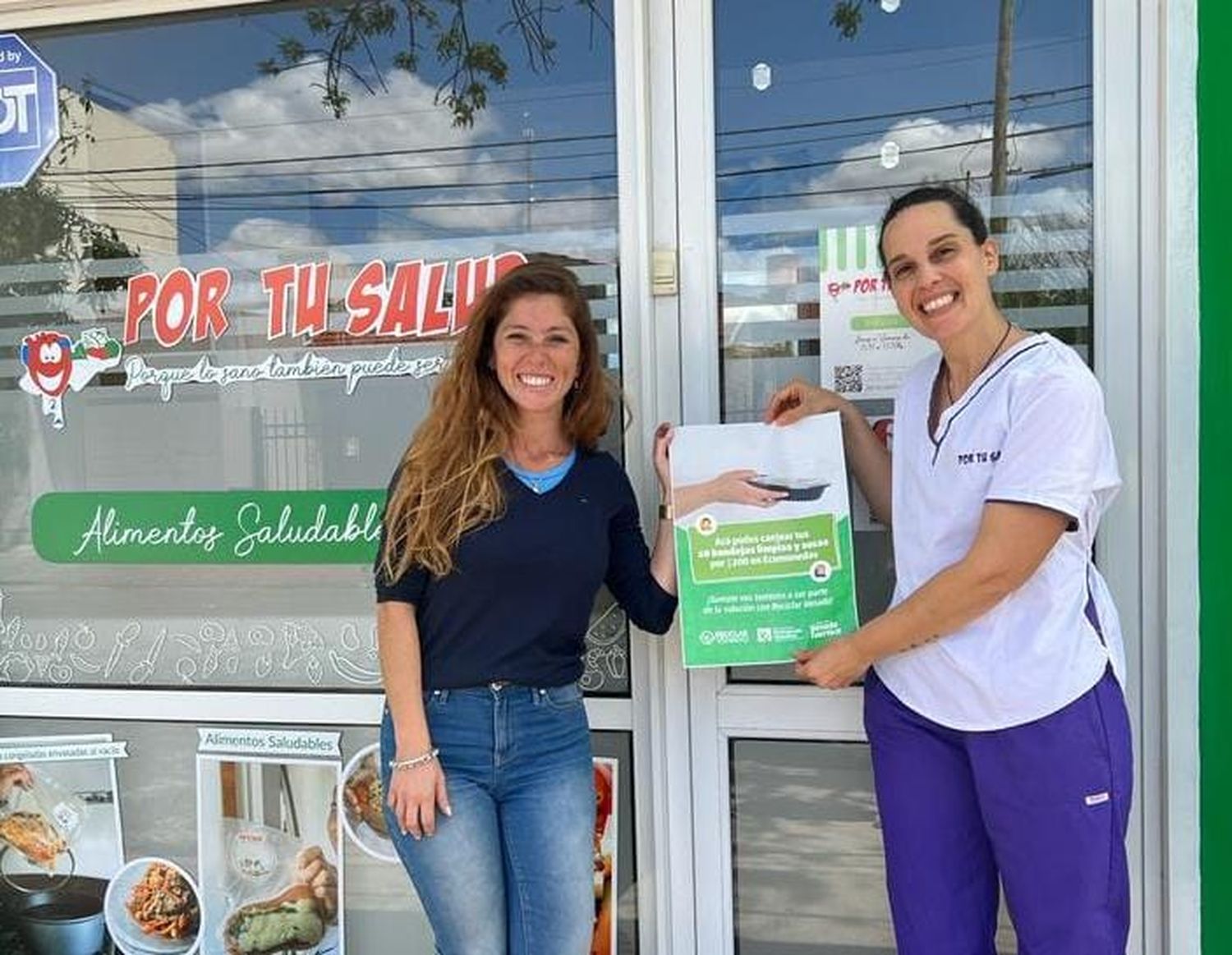 Reciclar Venado ahora apunta a reducir el uso de las bandejas plásticas de viandas 