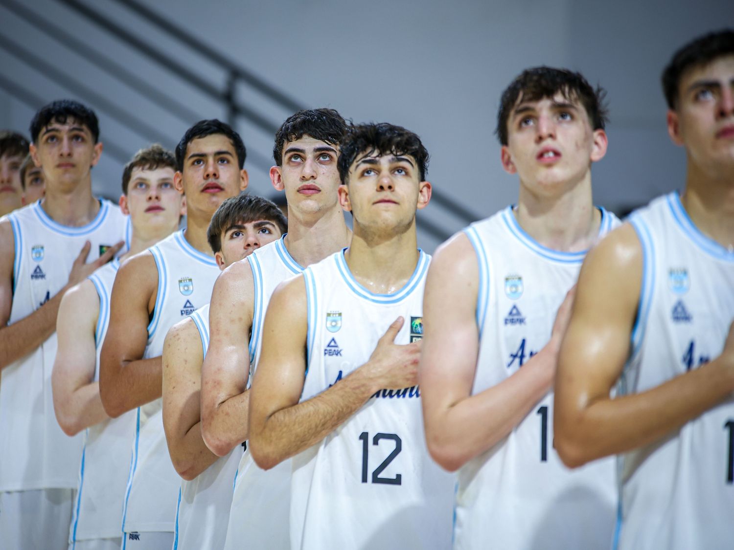 Argentina apabulló 126-43 a Ecuador.Hoy se mide con Colombia.Foto:CAB