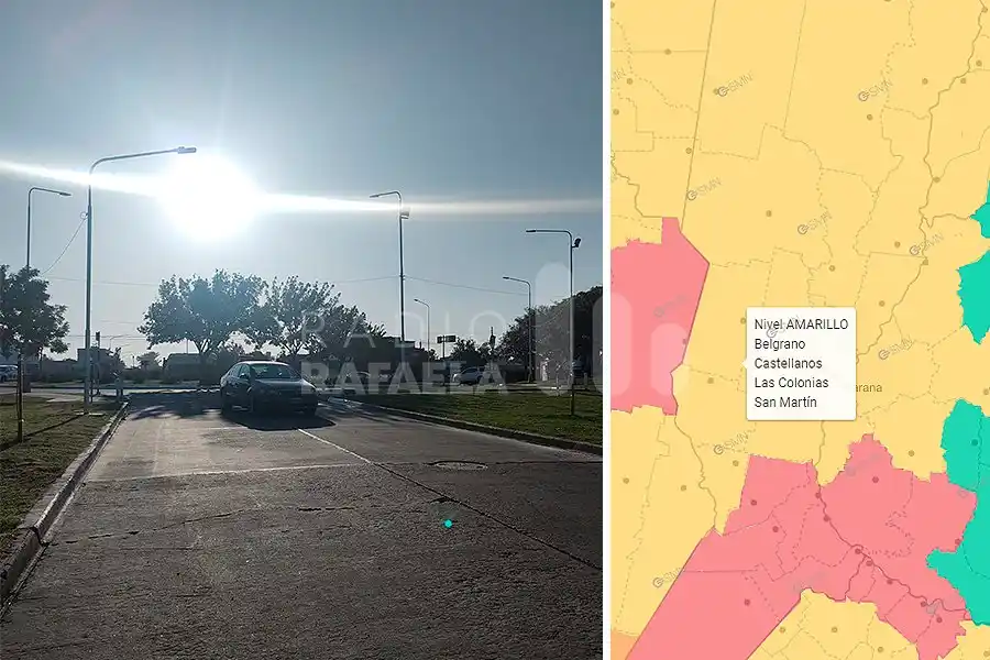 ¡Atención! | El SMN emitió un alerta amarillo por altas temperaturas para toda la provincia