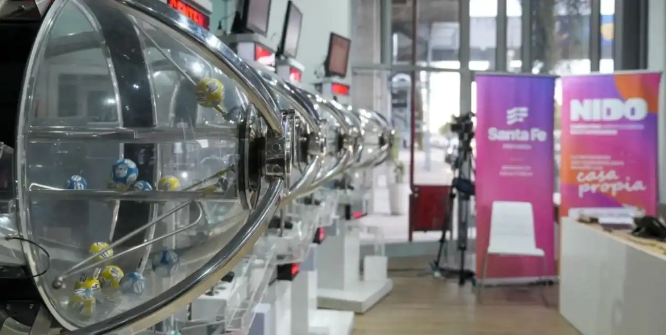 El sorteo se realiza en dos jornada. Crédito: Gobierno de la Provincia de Santa Fe