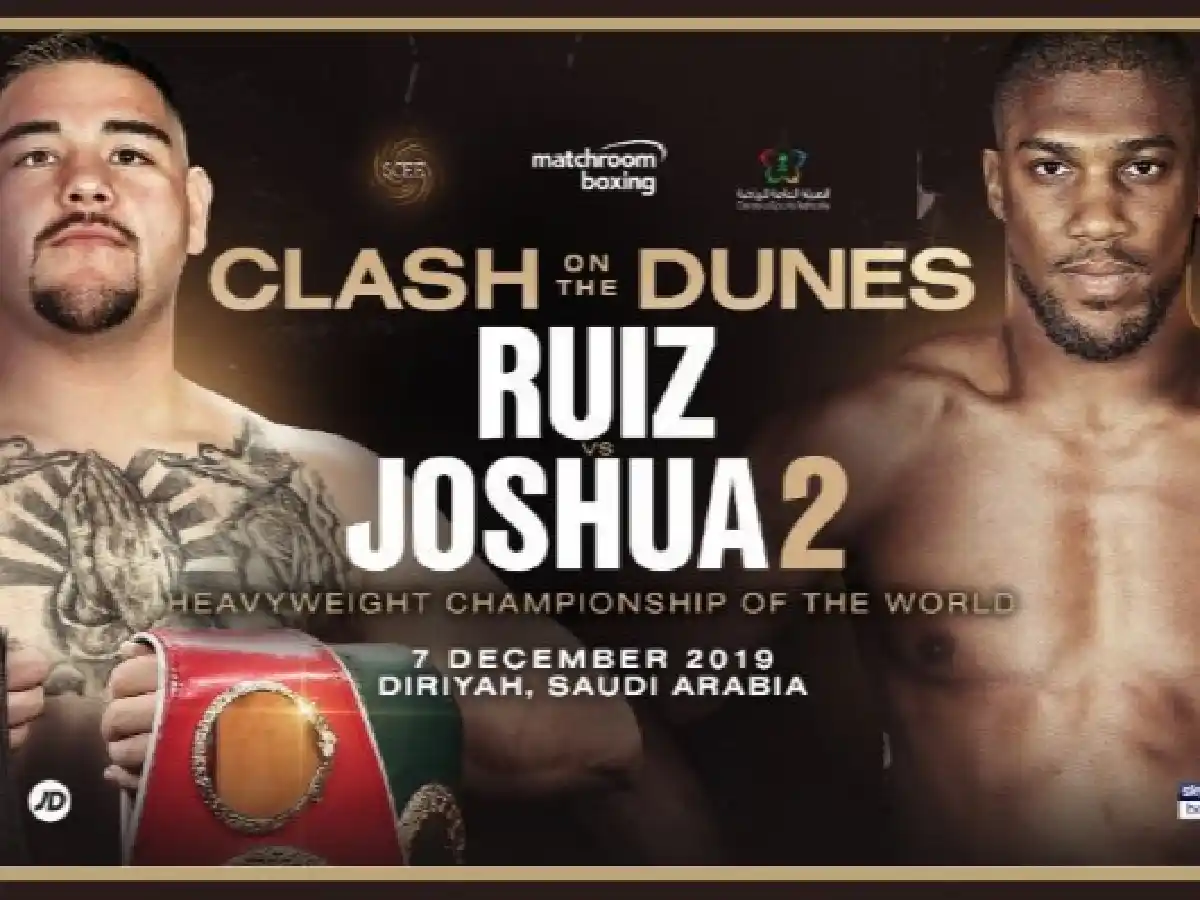 Una fortuna para que la revancha Ruiz-Joshua sea en Arabia Saudita