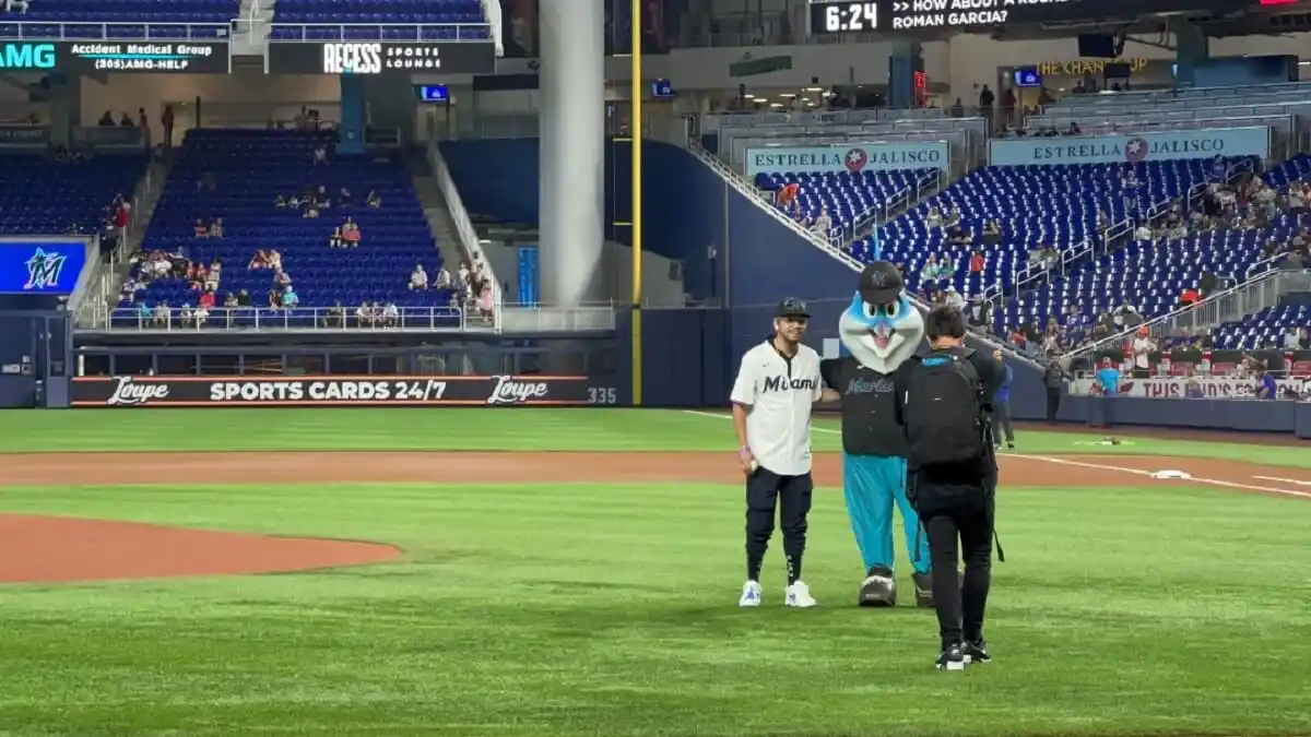 El venezolano Roymer García hizo el primer lanzamiento en juego de los Marlins de Miami