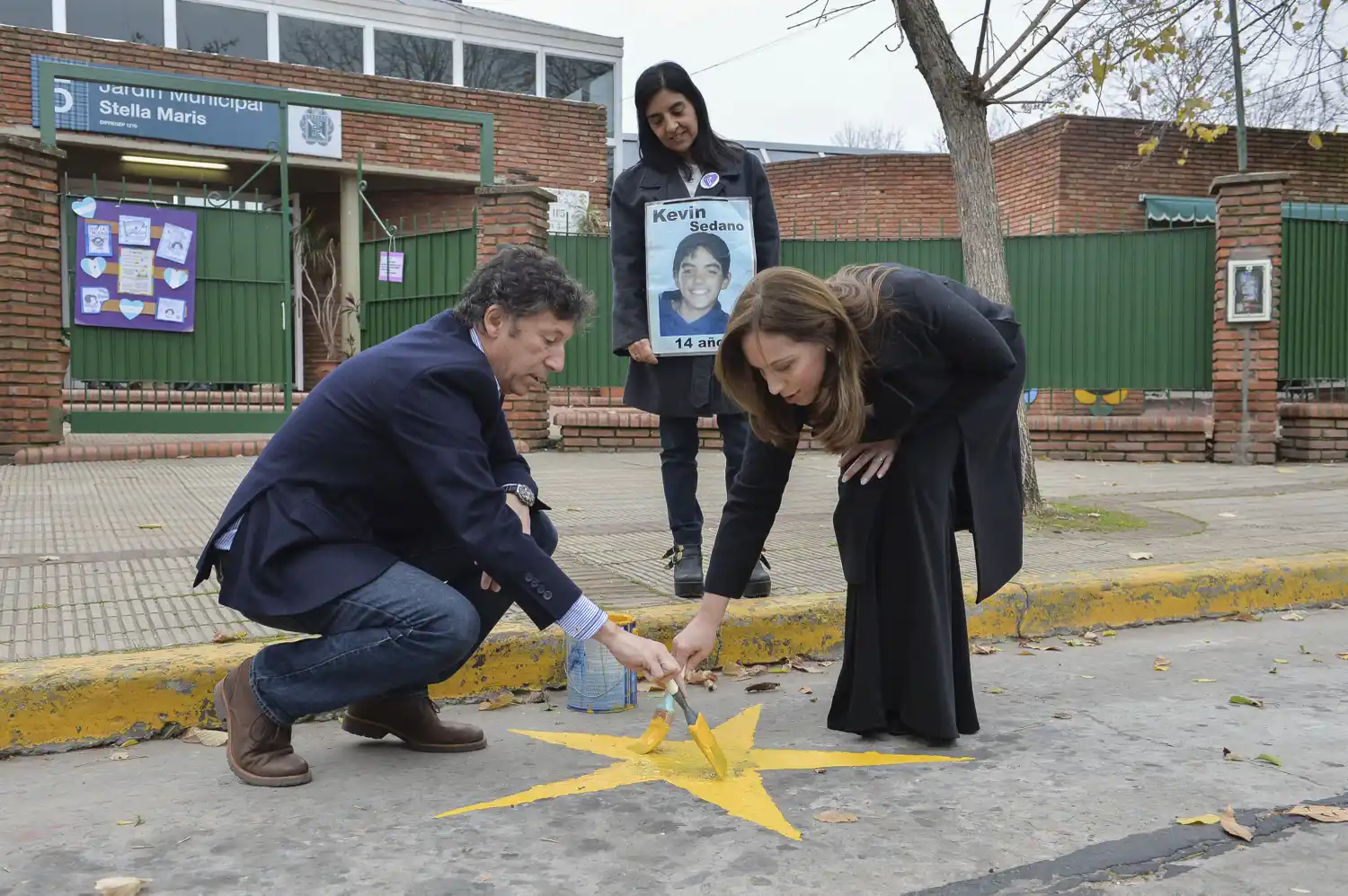 Vidal participó junto a Posse y Viviam Perrone de una jornada de educación vial en San Isidro