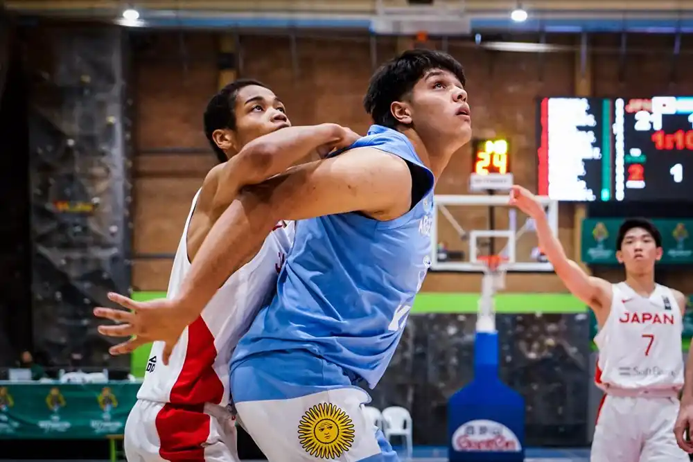 Tiziano Prome, el marplatense invitado como sparring de la Selección