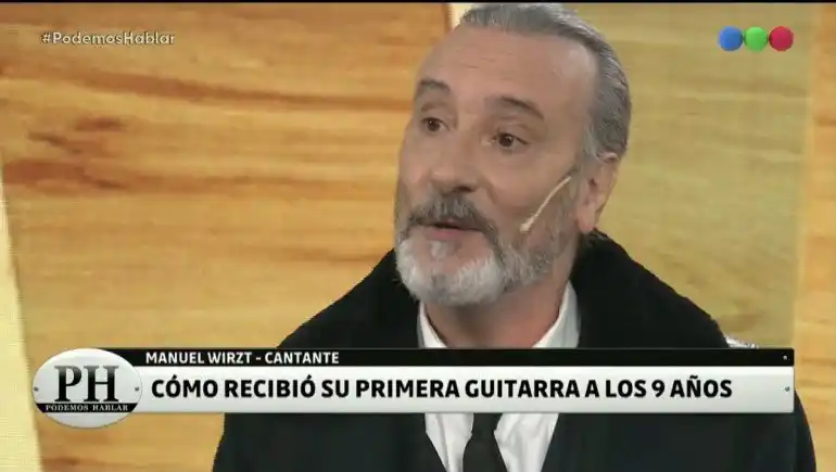 Manuel Wirzt contó la historia sobre su primera guitarra