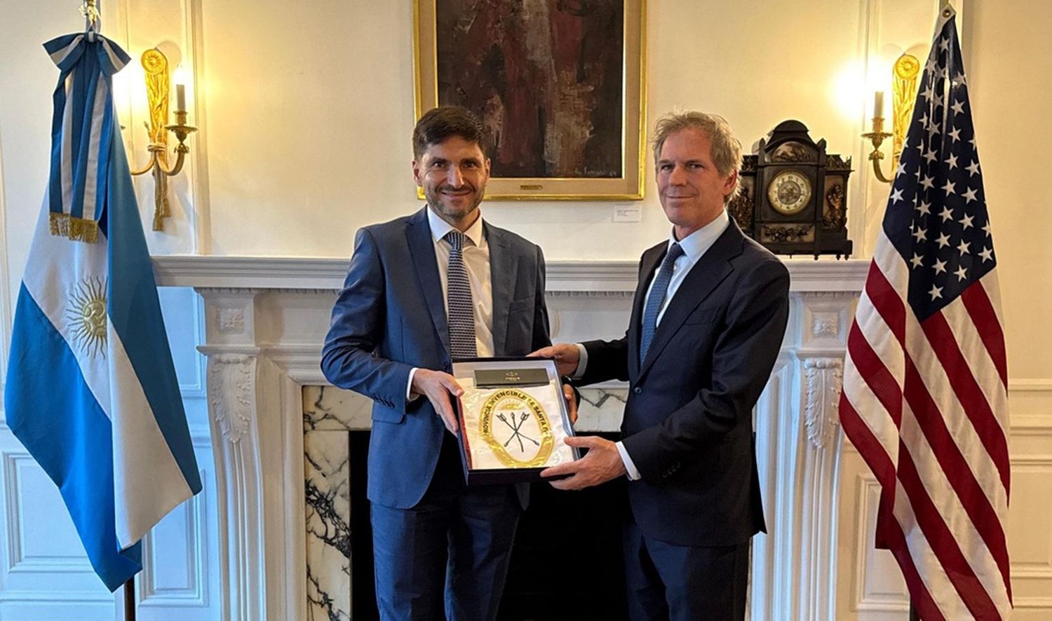 El gobernador encabezó la comitiva a Washington y Nueva York.