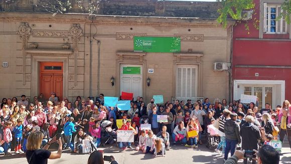Marcha de prestadores y pacientes con discapacidad: testimonios de una problemática sin solución
