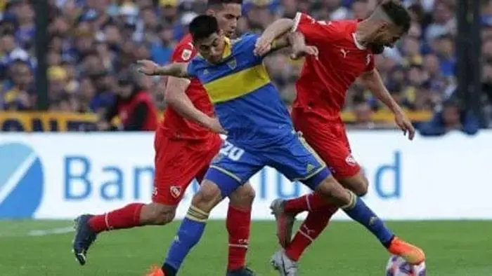 Boca ante  Independiente,  por el amistoso  de verano
