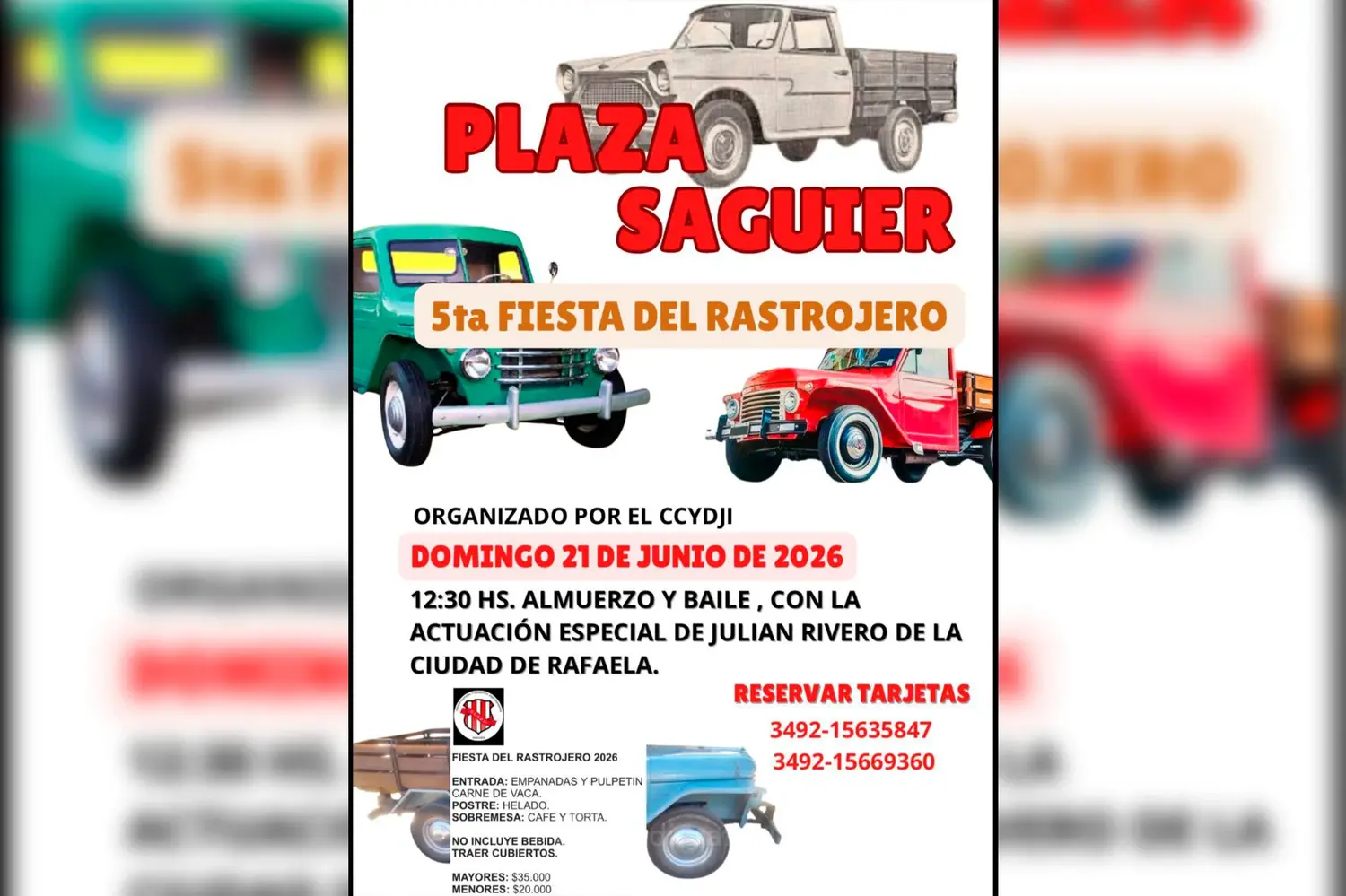 “No es solo Rastrojero, es para todo auto antiguo”: Plaza Saguier se prepara para una nueva fiesta fierrera