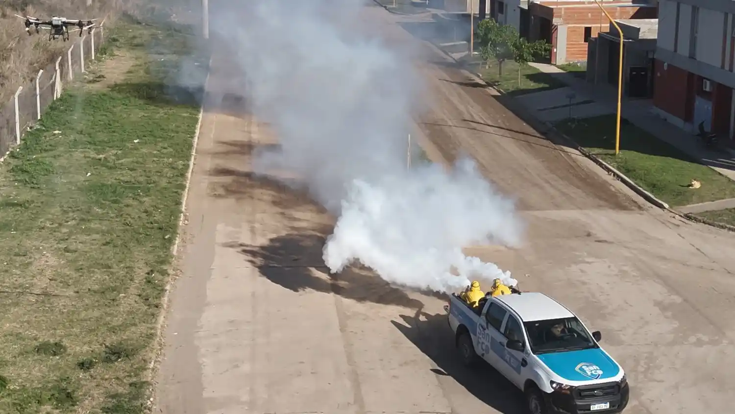 prevención contra el dengue. Municipalidad