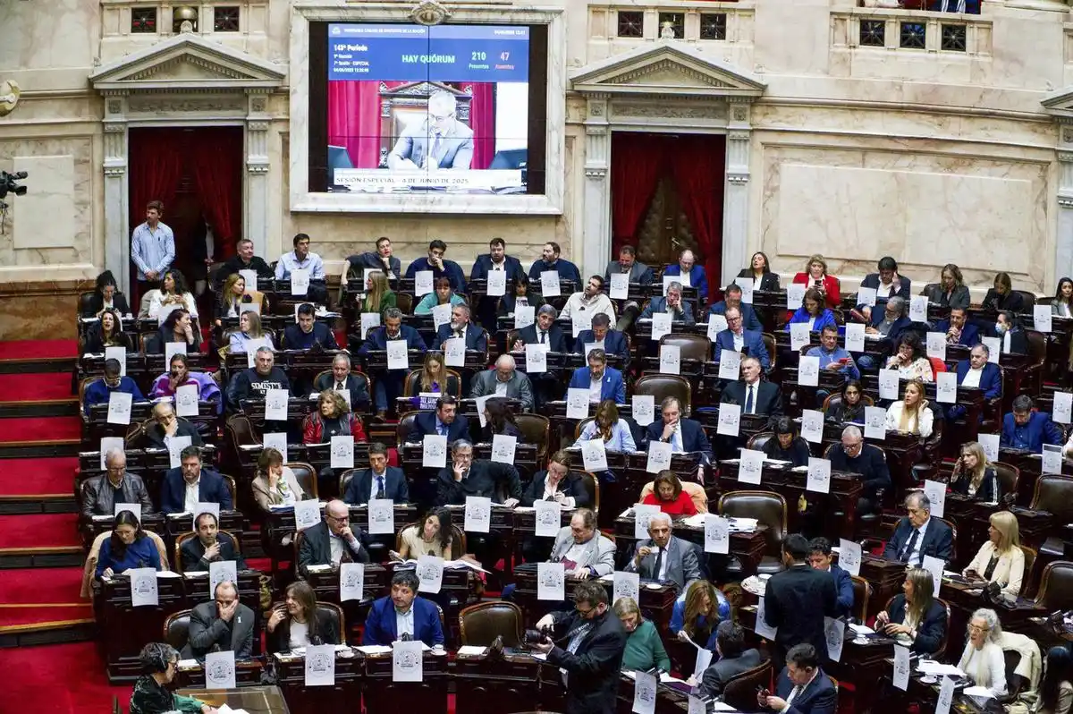 Con apoyo de llaryoristas, Diputados aprobó suba a jubilados pero Milei la vetará