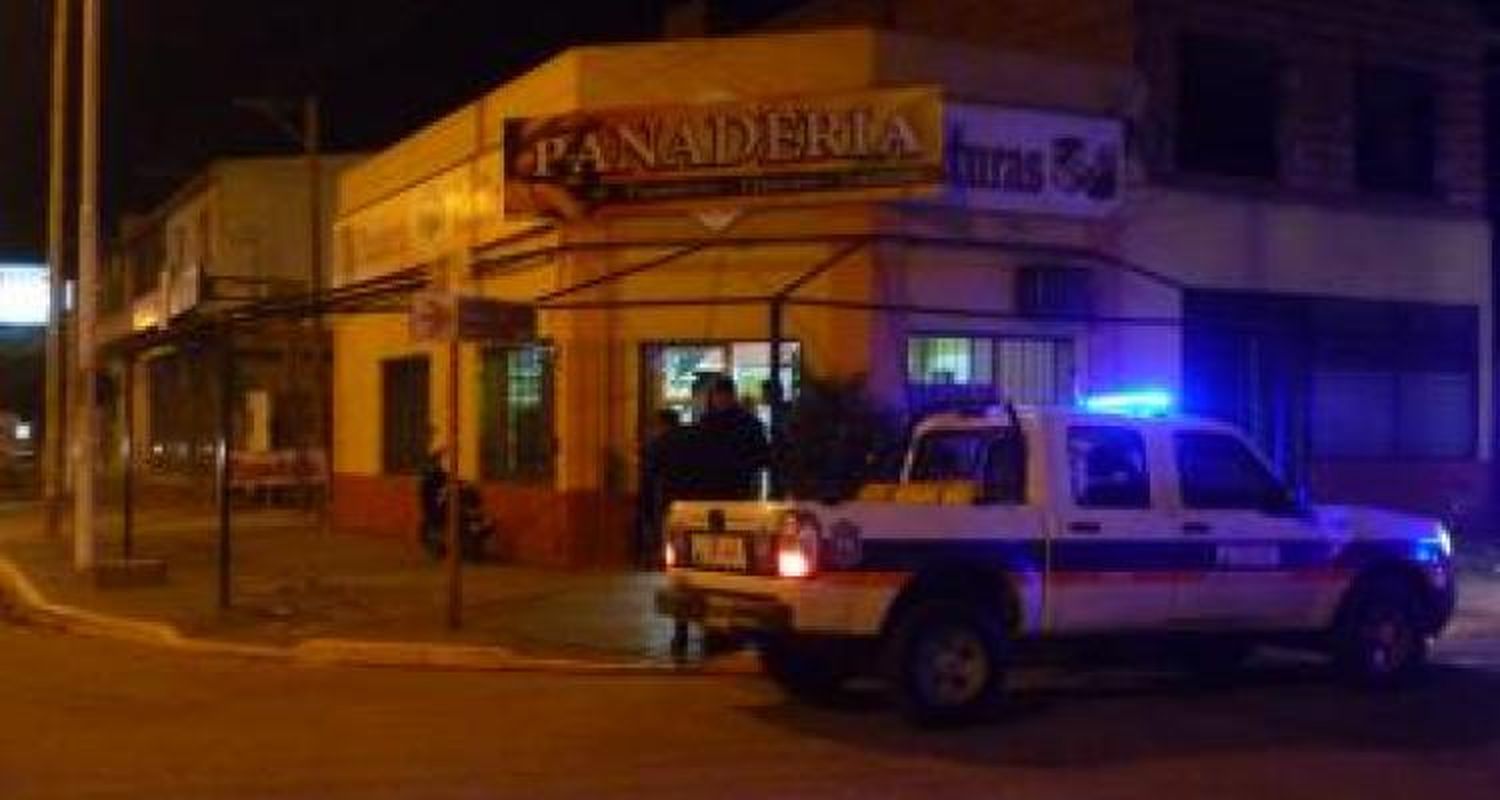 Robo en una panadería