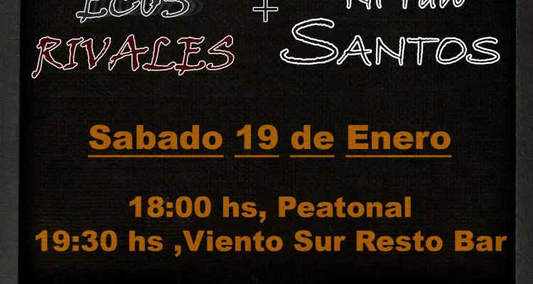 Dos bandas de Baradero, gratis en la ciudad