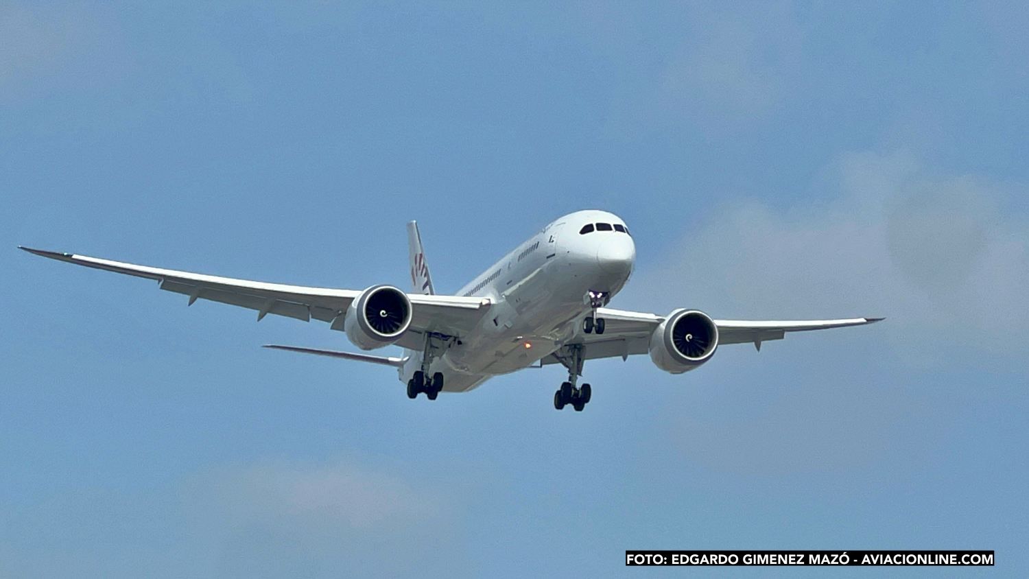 Un 787 vinculado a Argentina fue el primero en su tipo en aterrizar en una base aérea militar brasileña