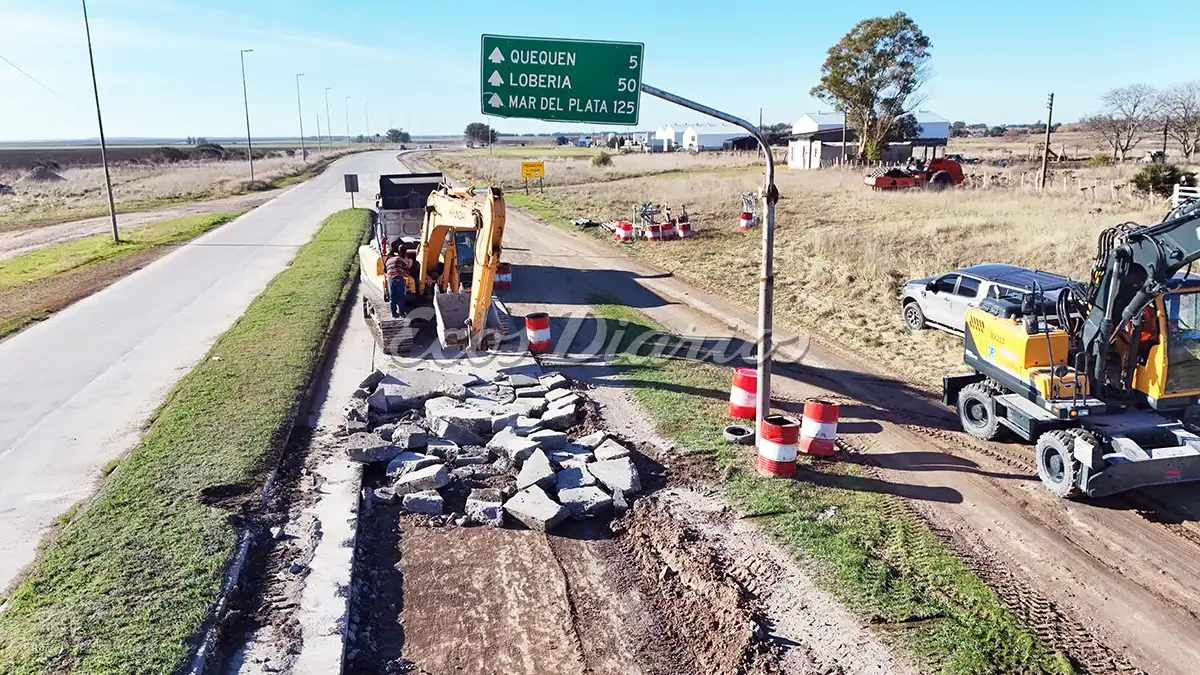 Reparaciones. Se realizan en la avenida Circunvalación desde la ruta 86 hacia la 227
