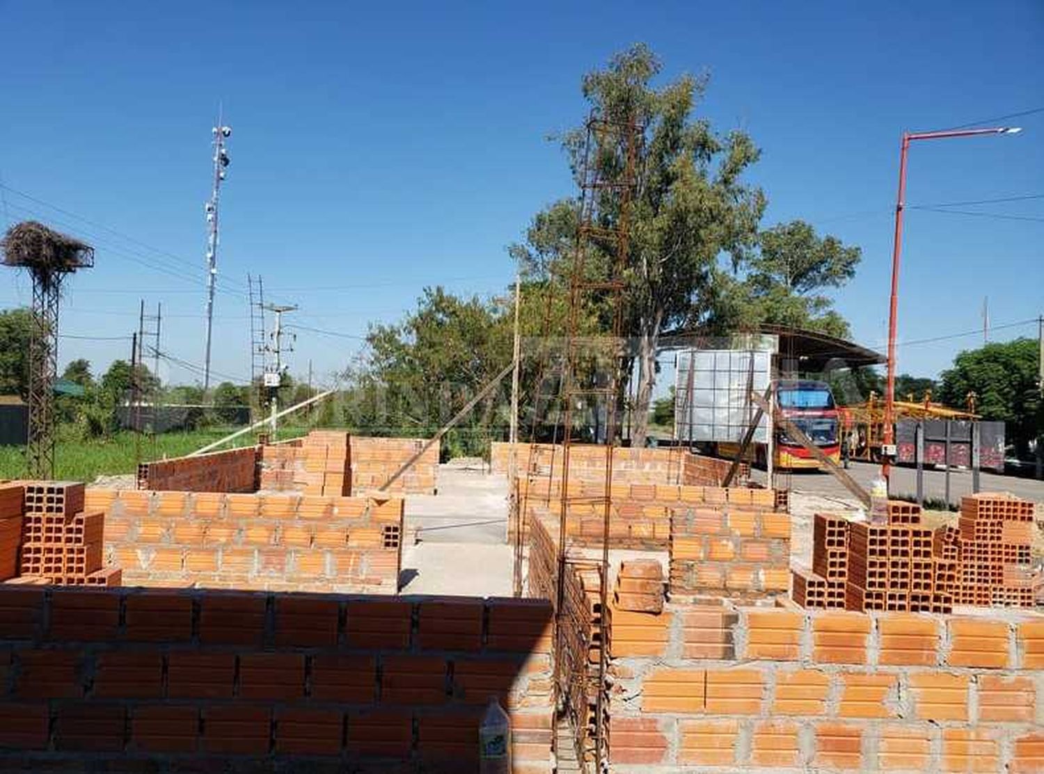 Avanza la obra del nuevo edificio de Rentas en el acceso Sur