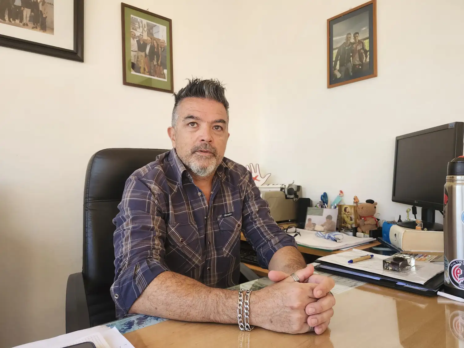 El sindicalista aseguró que es la primera vez en su trayectoria que un gobierno "le pone techo a las paritarias".