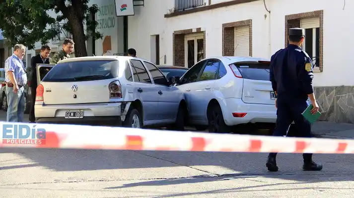 Una mujer debió ser hospitalizada tras sufrir un accidente 