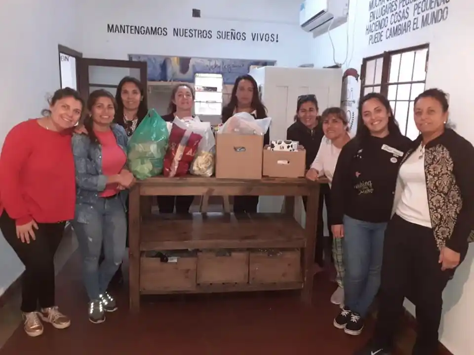 Llevaron donaciones a Suma de Voluntades