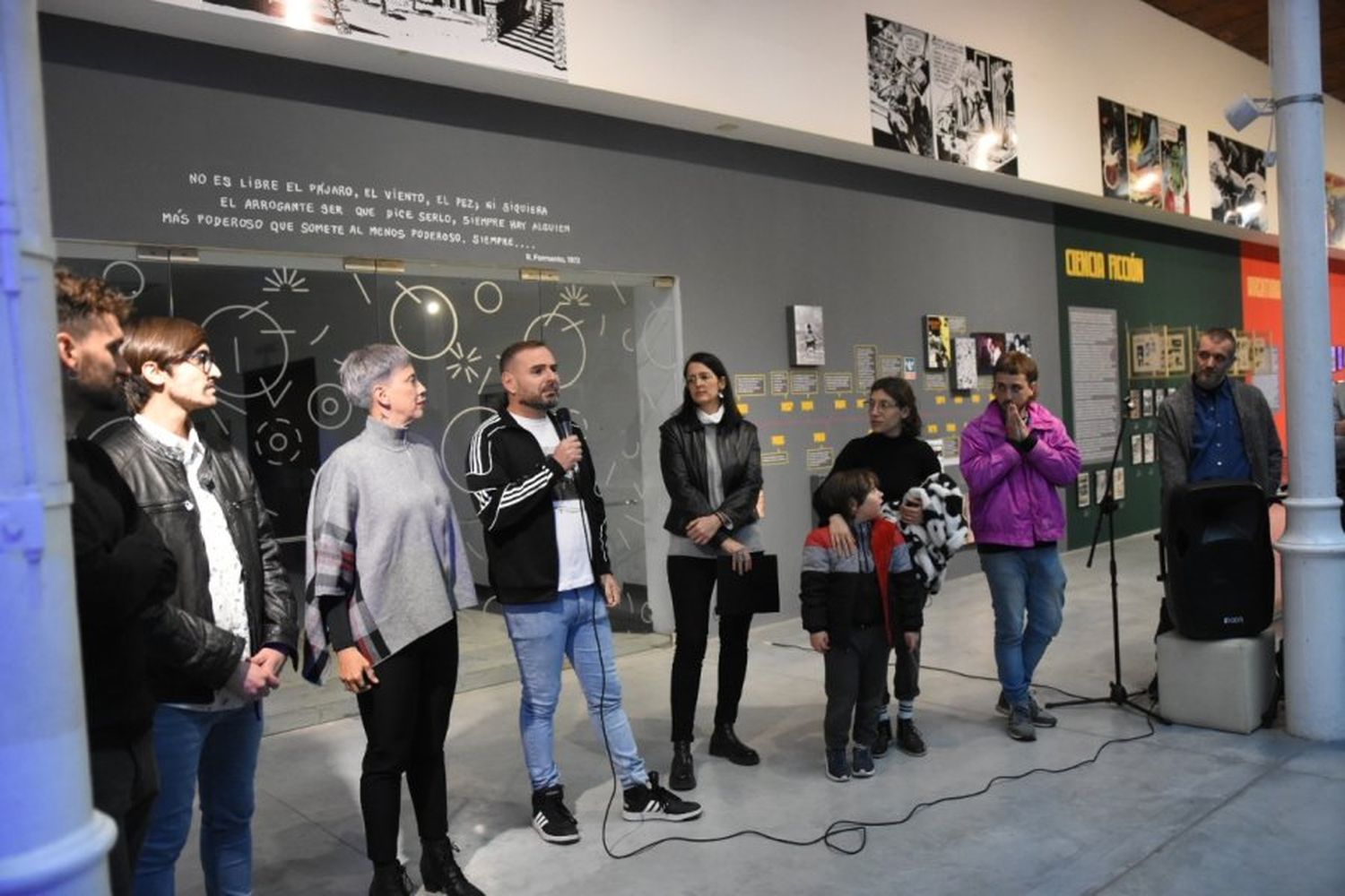 “Todo el volumen de actividades que estamos haciendo en un contexto que sabemos que no es favorable, (….) es posible porque el arte va a poner esperanza y a unirnos ahí donde hay crisis y donde a veces no hay entendimiento”, expresó Stepffer. 