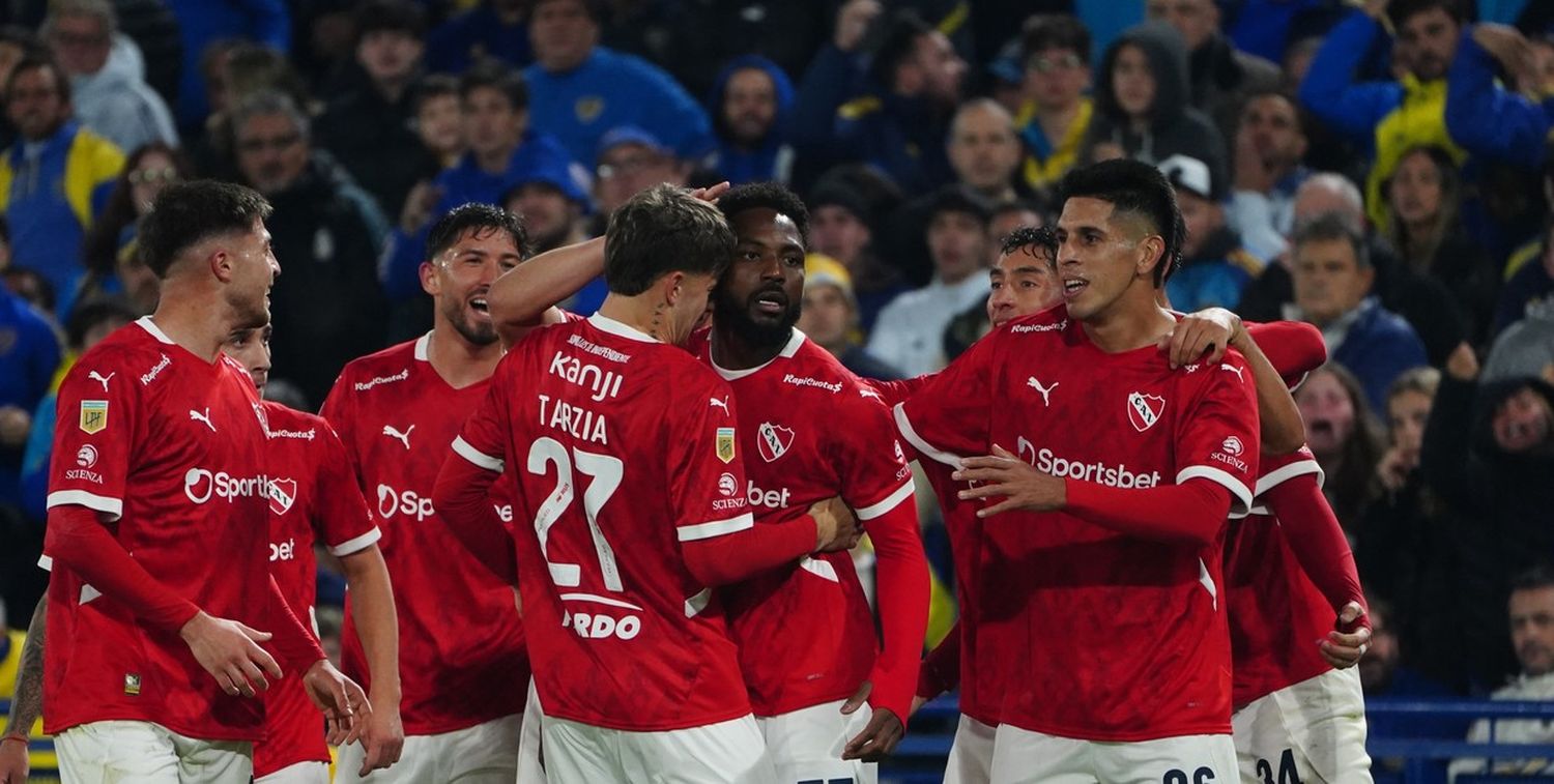 Independiente le ganó a Boca en la Bombonera y se metió en semifinales del Torneo Apertura
