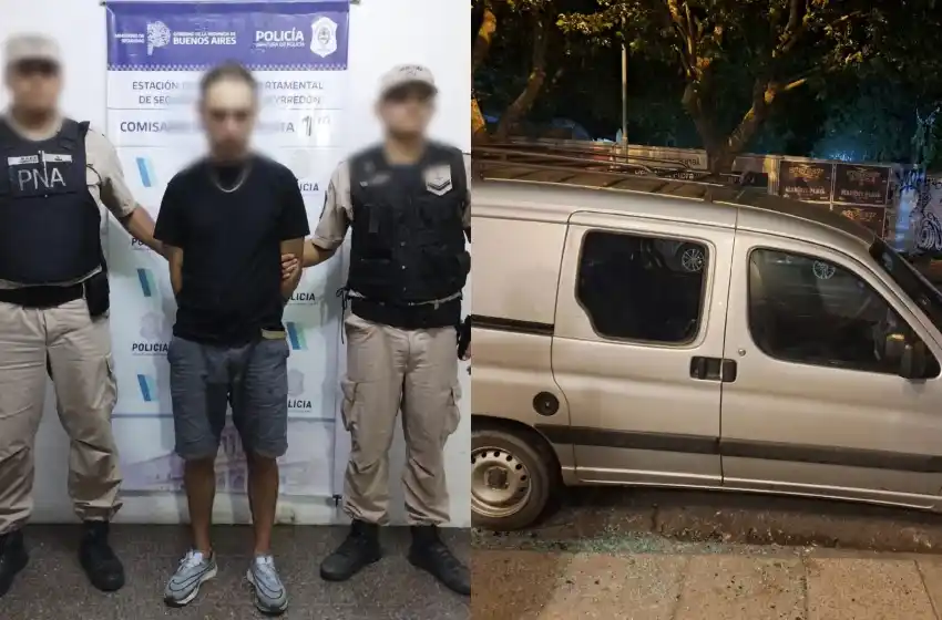 El hombre cuenta con numerosos antecedentes penales por robo y resistencia a la autoridad.