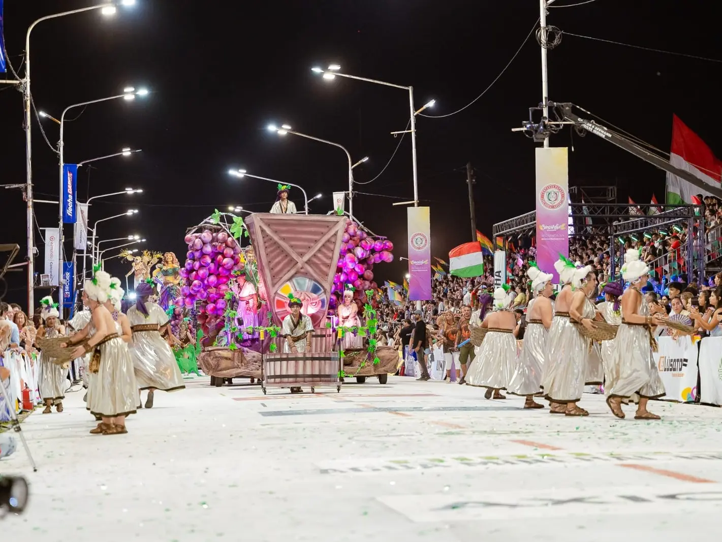 El Carnaval de Concordia se prepara para vivir la quinta noche